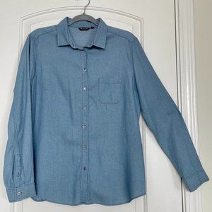 Massimo Dutti Cotton Denim Shirt